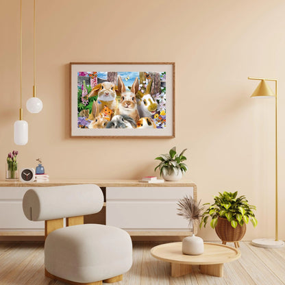 Diamond Painting Królicze Rodzina - SEOS Shop ®