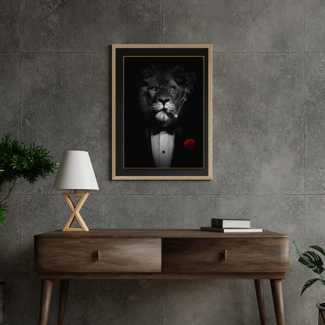 Diamond Painting Lew w garniturze - SEOS Shop ®