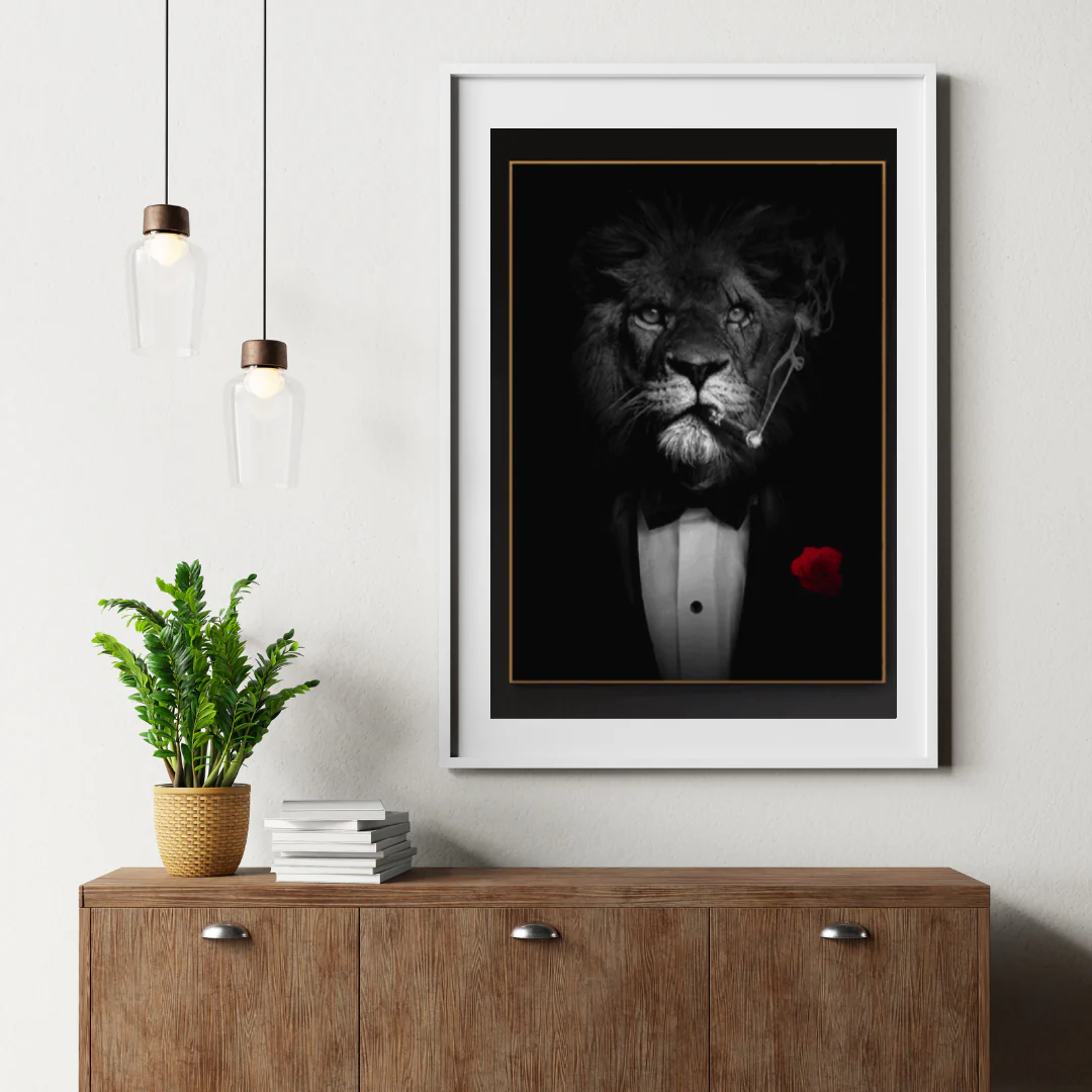 Diamond Painting Lew w garniturze - SEOS Shop ®