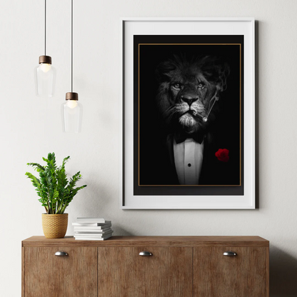 Diamond Painting Lew w garniturze - SEOS Shop ®