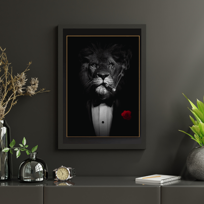 Diamond Painting Lew w garniturze - SEOS Shop ®