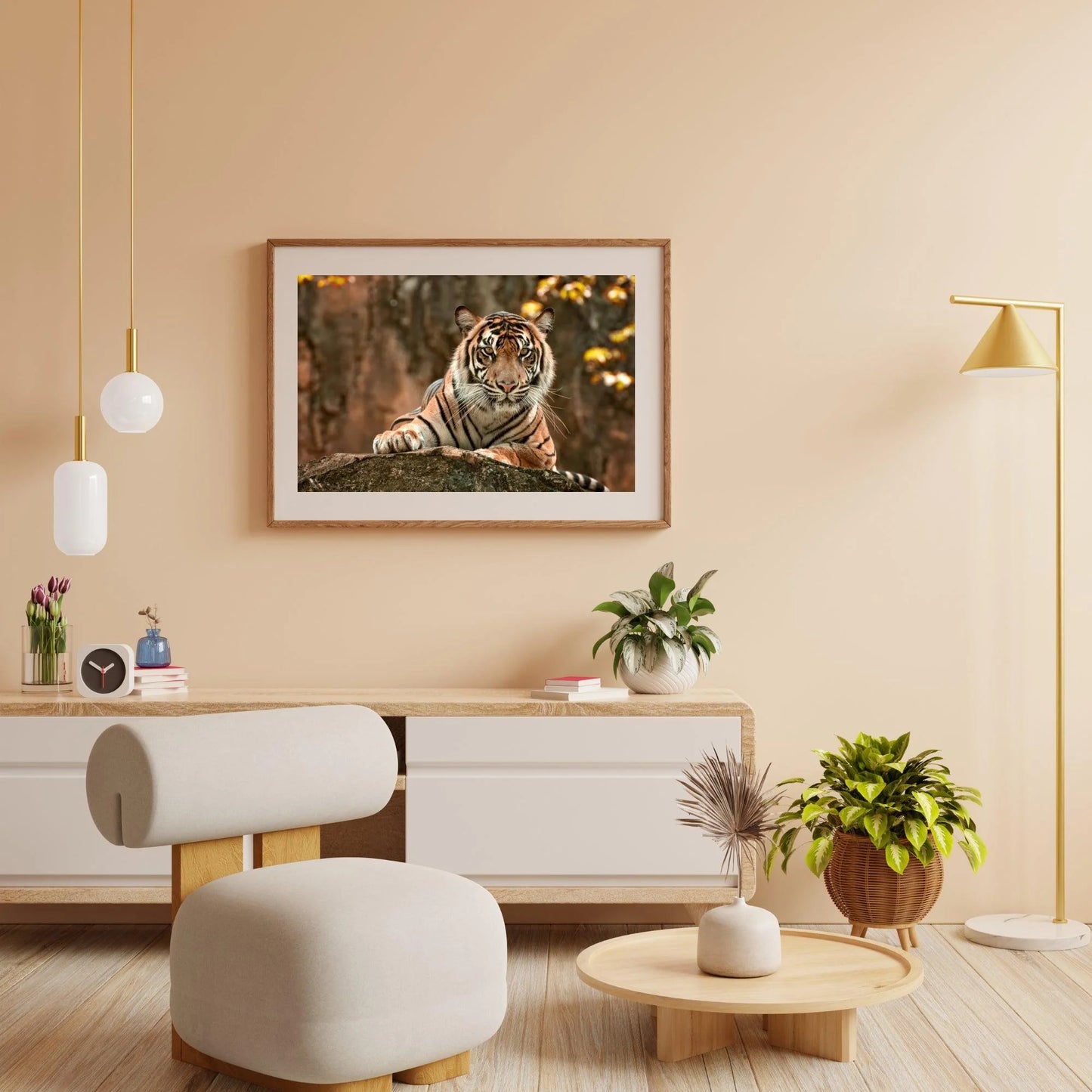 Diamond Painting Leżący tygrys - SEOS Shop ®