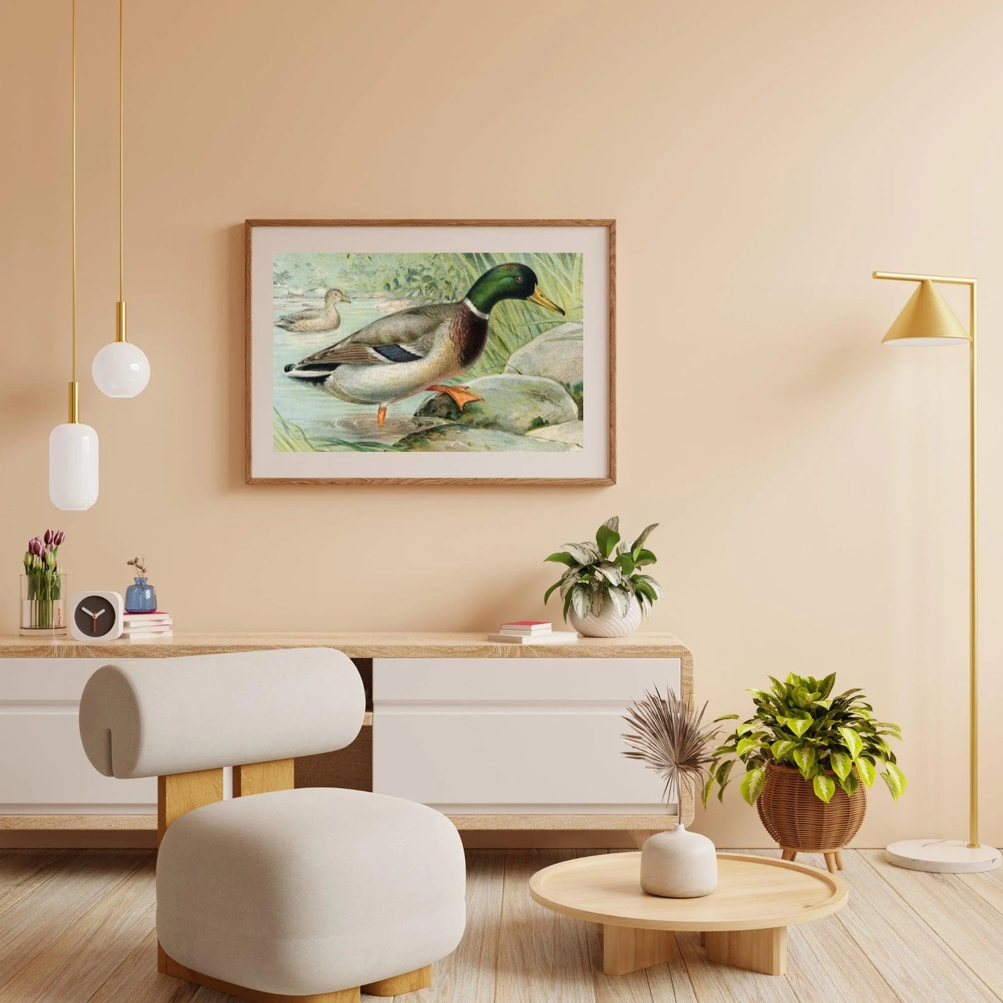 Diamond Painting Kaczka Krzyżówka