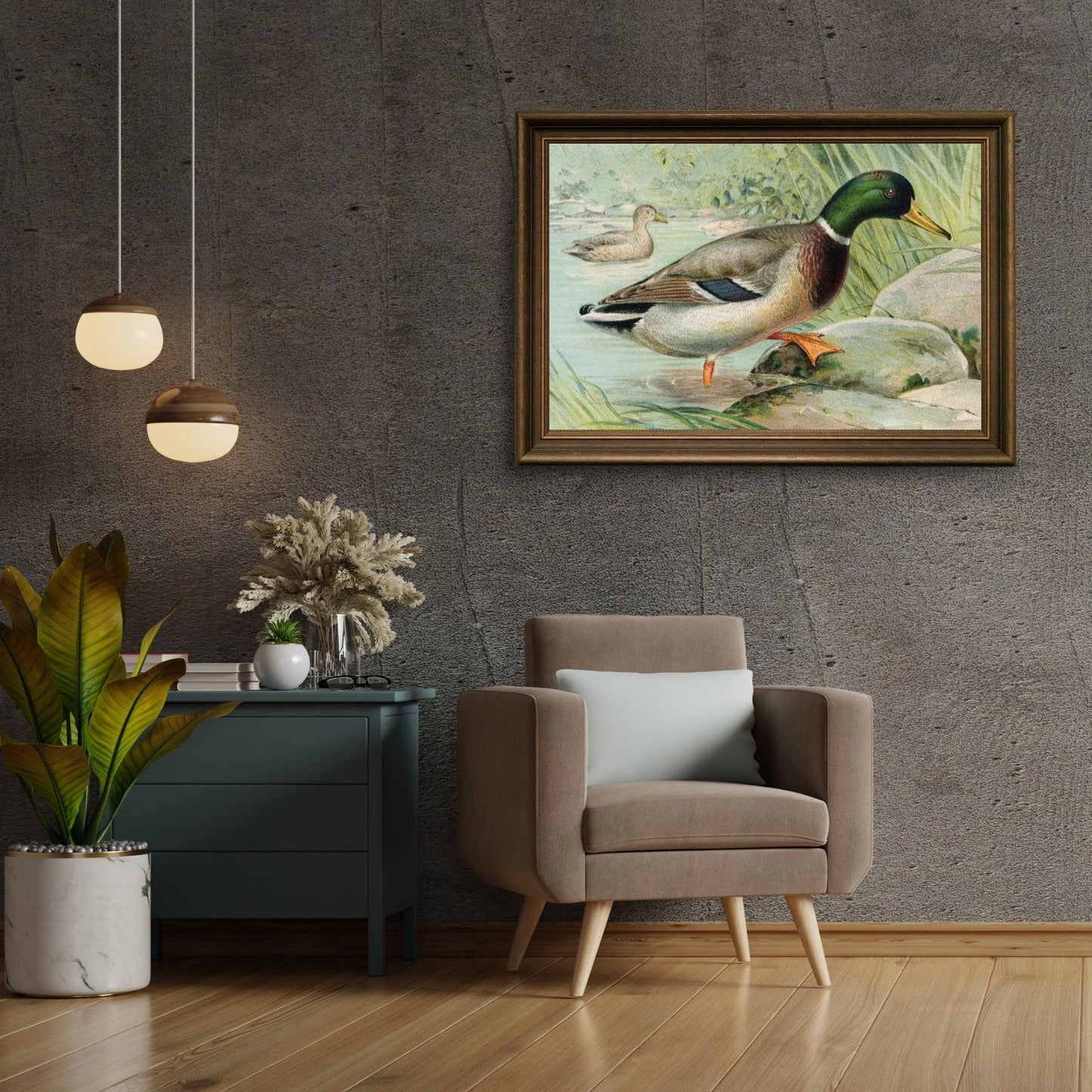 Diamond Painting Kaczka Krzyżówka