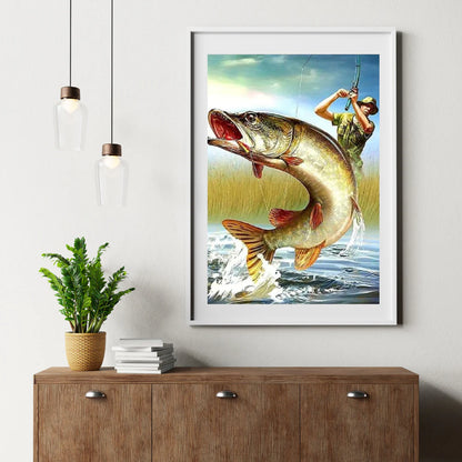 Diamond Painting Mężczyźni łowią ryby - SEOS Shop ®