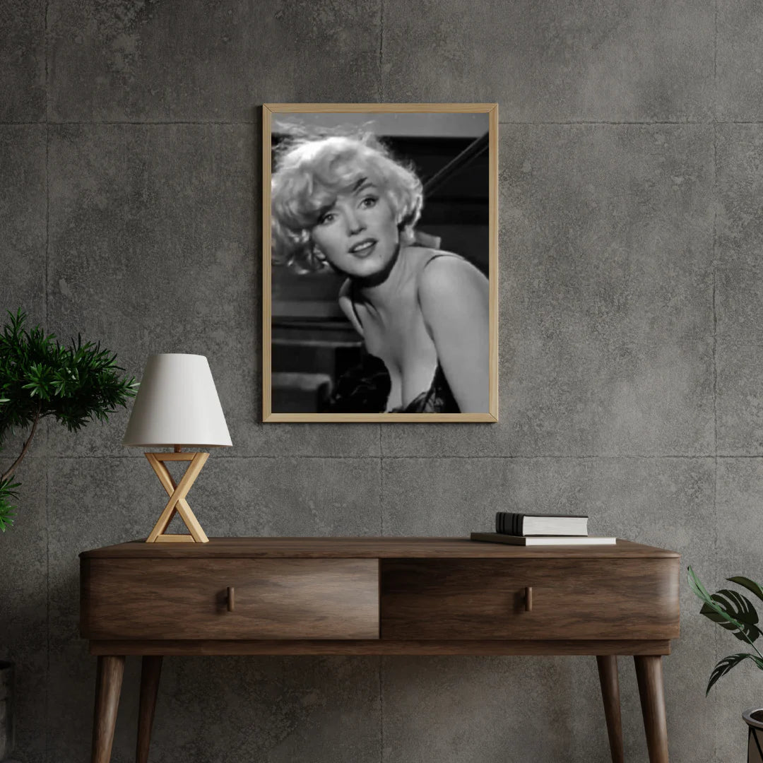 Diamond Painting Marilyn Monroe portret czarno-biały - SEOS Shop ®