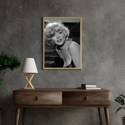 Diamond Painting Marilyn Monroe portret czarno-biały - SEOS Shop ®