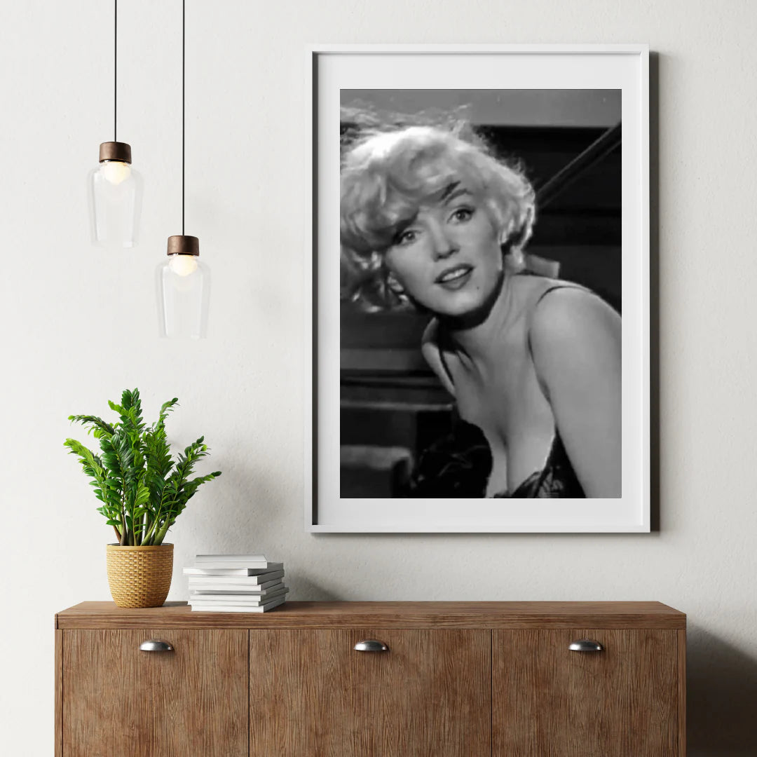 Diamond Painting Marilyn Monroe portret czarno-biały - SEOS Shop ®