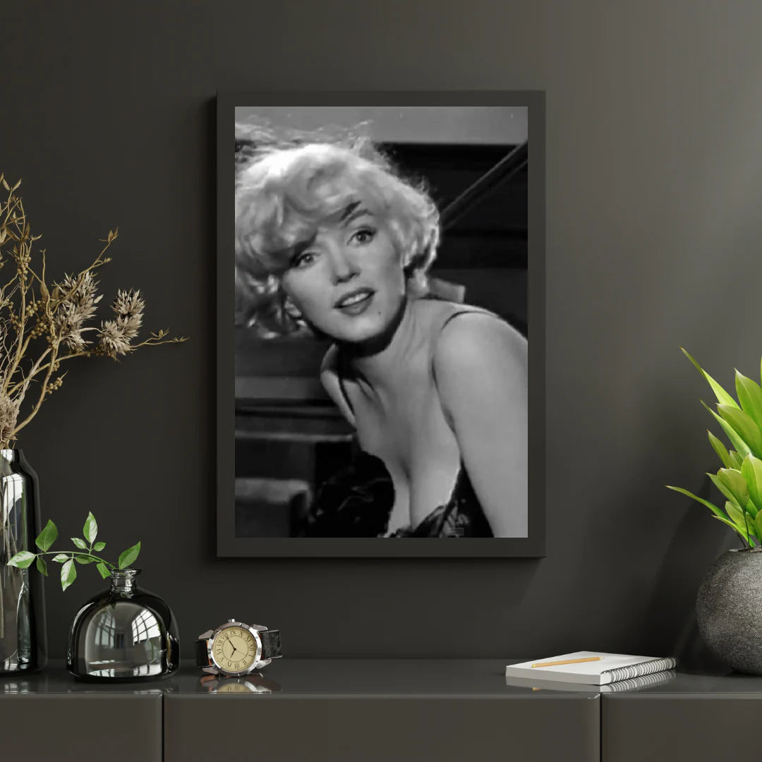 Diamond Painting Marilyn Monroe portret czarno-biały - SEOS Shop ®