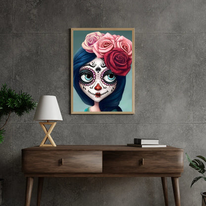 Diamond Painting Dziewczyna z Różami - SEOS Shop ®