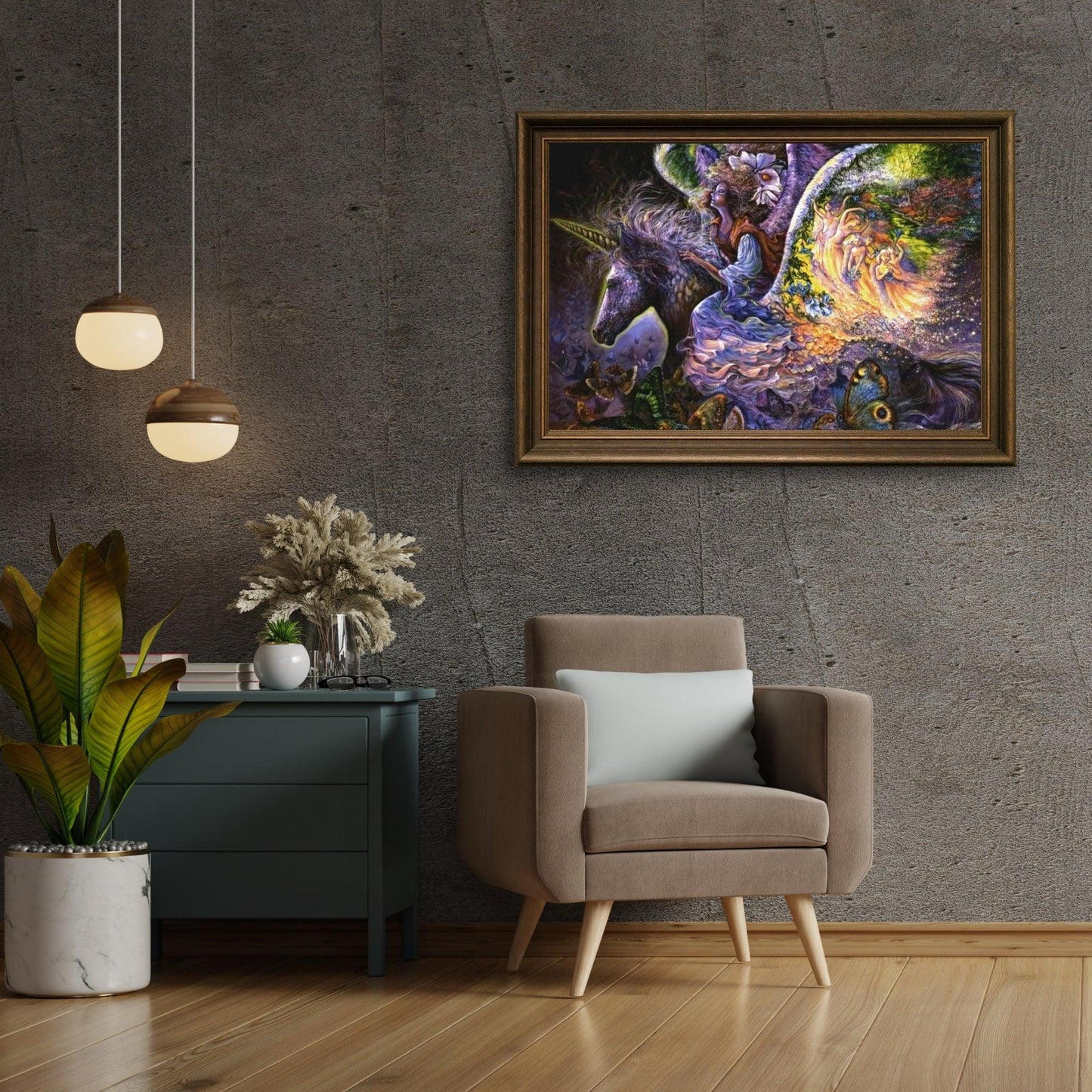 Diamond Painting Dziewczynka na fantastycznym koniu - SEOS Shop ®