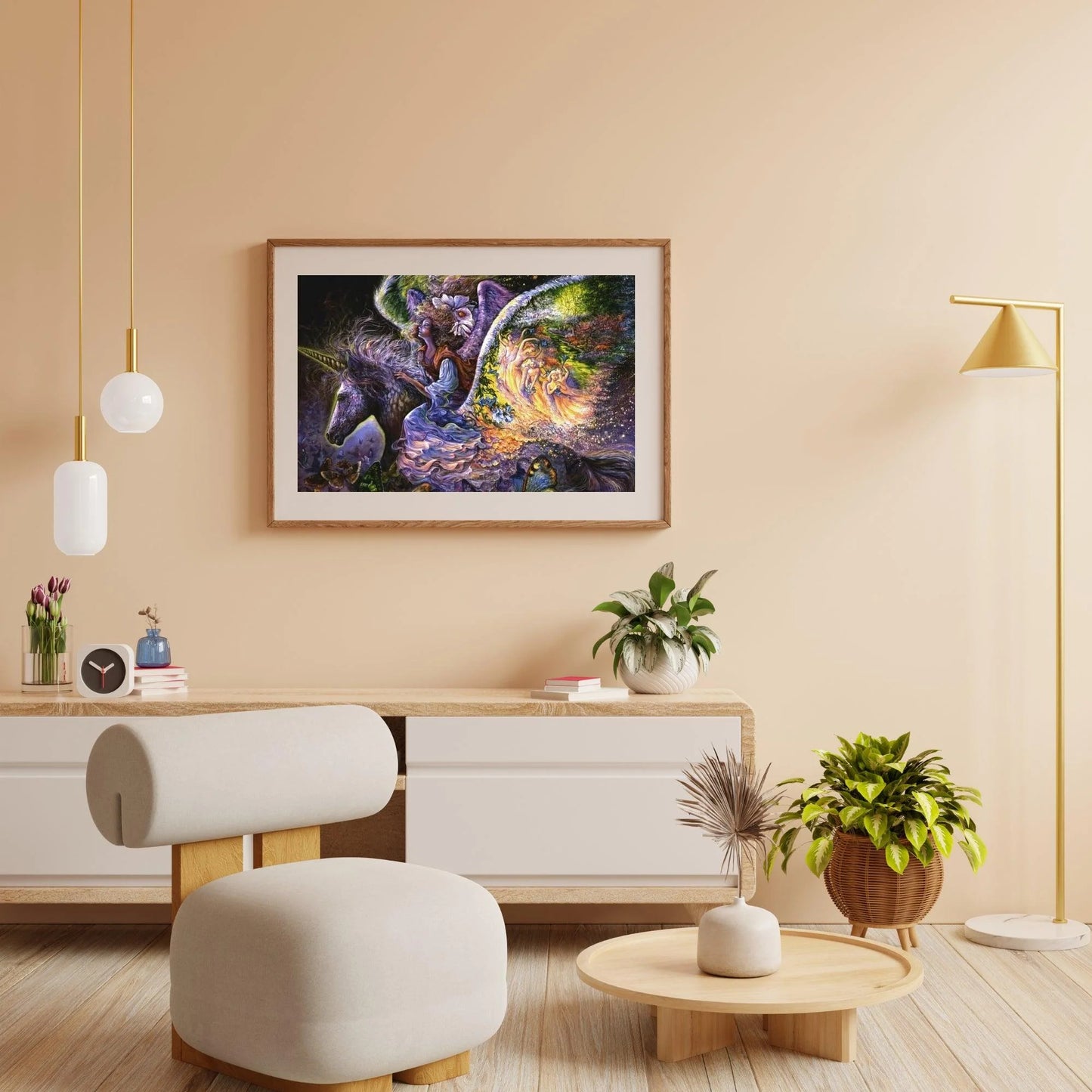 Diamond Painting Dziewczynka na fantastycznym koniu - SEOS Shop ®