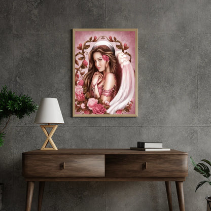 Diamond Painting Dziewczyna z różą - SEOS Shop ®