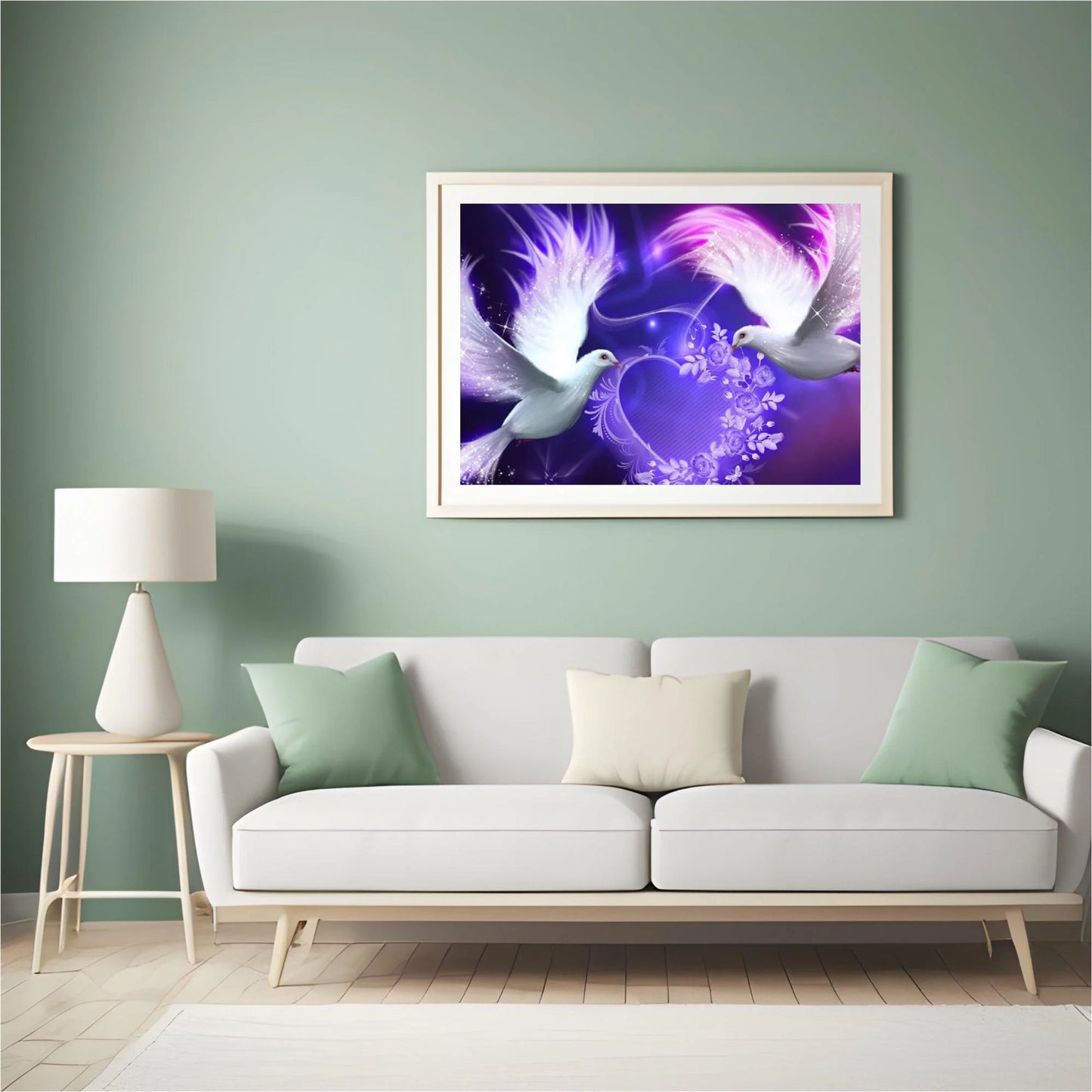 Diamond Painting Minnaar Fioletowy Gołąb - SEOS Shop ®