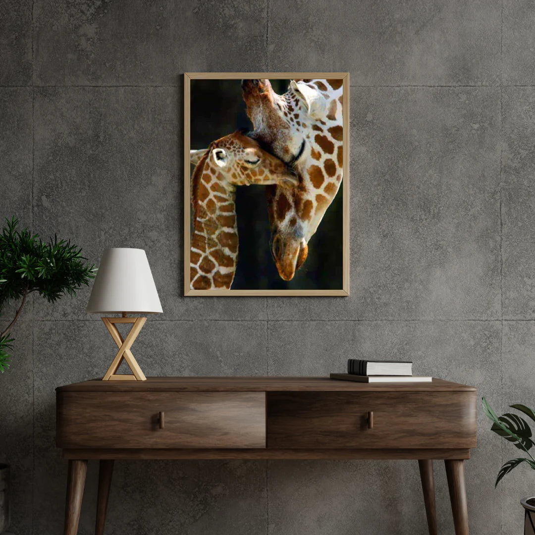 Diamond Painting Mama Giraffa z małym – SEOS Shop ®