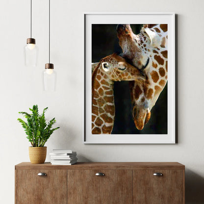 Diamond Painting Mama Giraffa z małym – SEOS Shop ®
