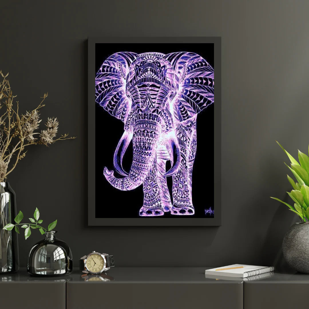 Diamond Painting Słonik dla miłośników - SEOS Shop ®
