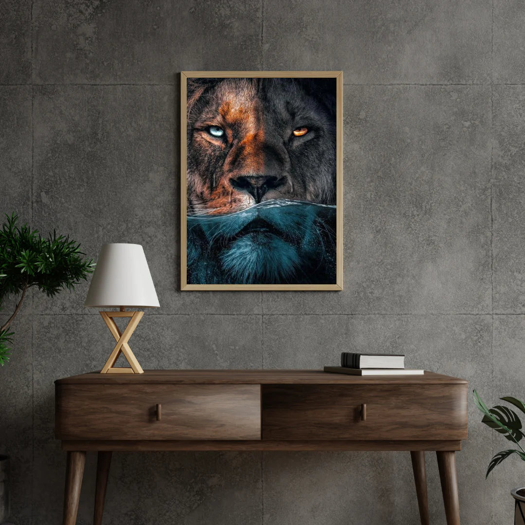 Diamond Painting Podwodny lew - SEOS Shop ®
