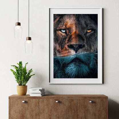 Diamond Painting Podwodny lew - SEOS Shop ®