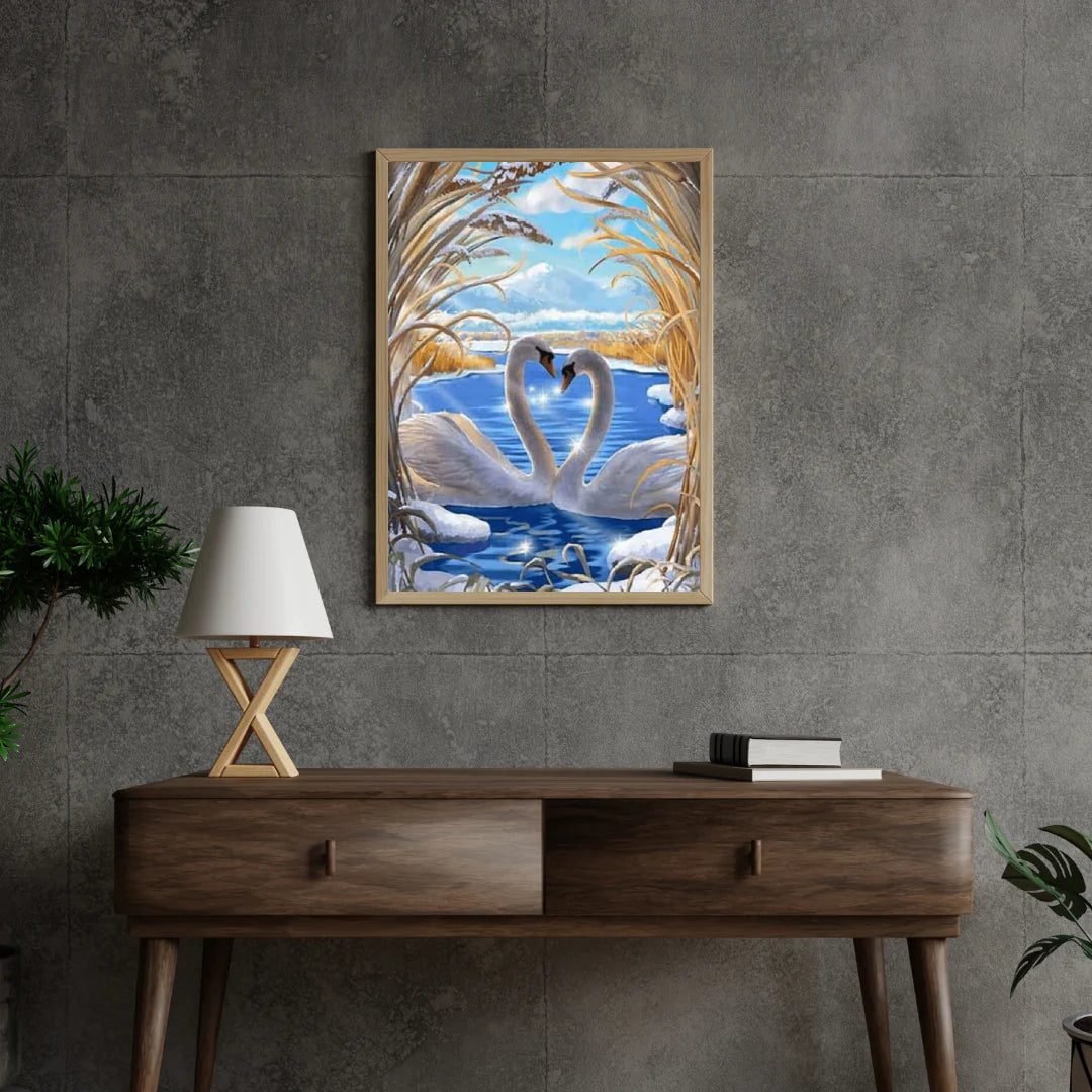 Diamond Painting Para Łabędzi - SEOS Shop ®