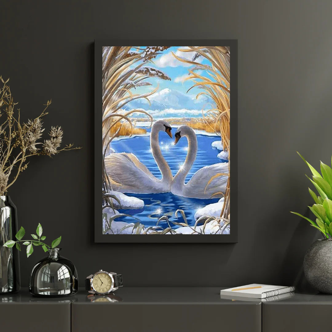 Diamond Painting Para Łabędzi - SEOS Shop ®