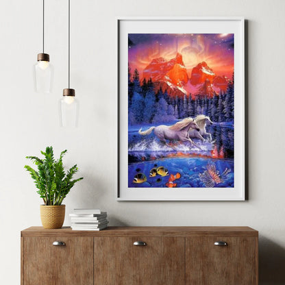 Diamond Painting Konie w wodzie - SEOS Shop ®