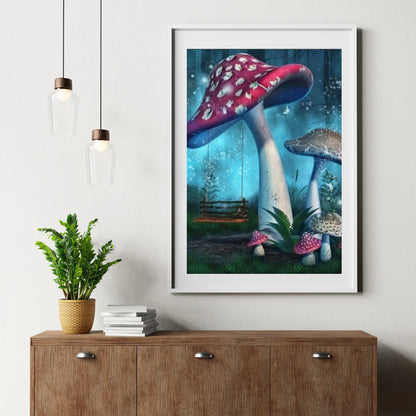 Diamond Painting Fioletowy Grzyb - SEOS Shop ®
