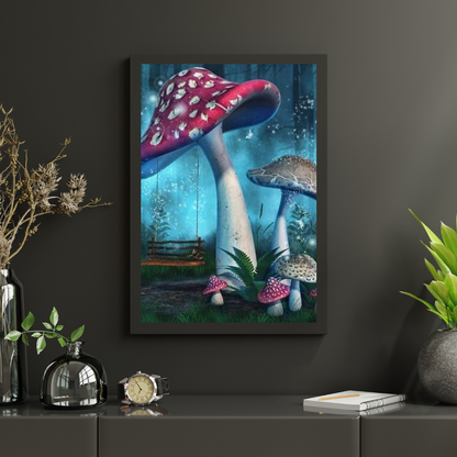 Diamond Painting Fioletowy Grzyb - SEOS Shop ®