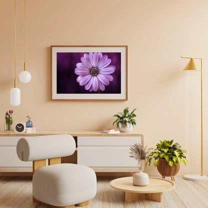 Diamond Painting Fioletowy kwiat - SEOS Shop ®