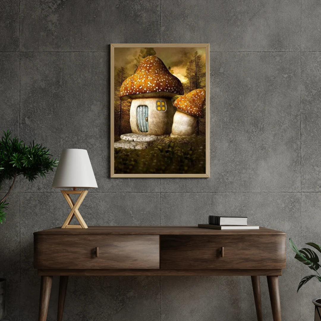 Diamond Painting Paddenstoelenhuis - SEOS Shop ®