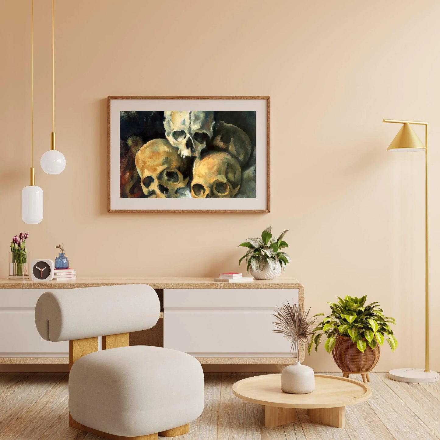 Diamond Painting Piramida czaszek (1901) - SEOS Shop ®