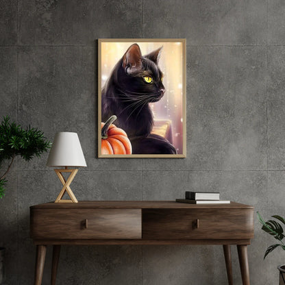 Diamond Painting Dynia i Czarny Kot - SEOS Shop ®