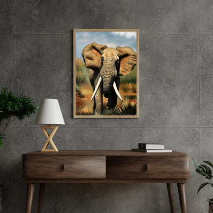 Diamond Painting Biegnący Słoń - SEOS Shop ®