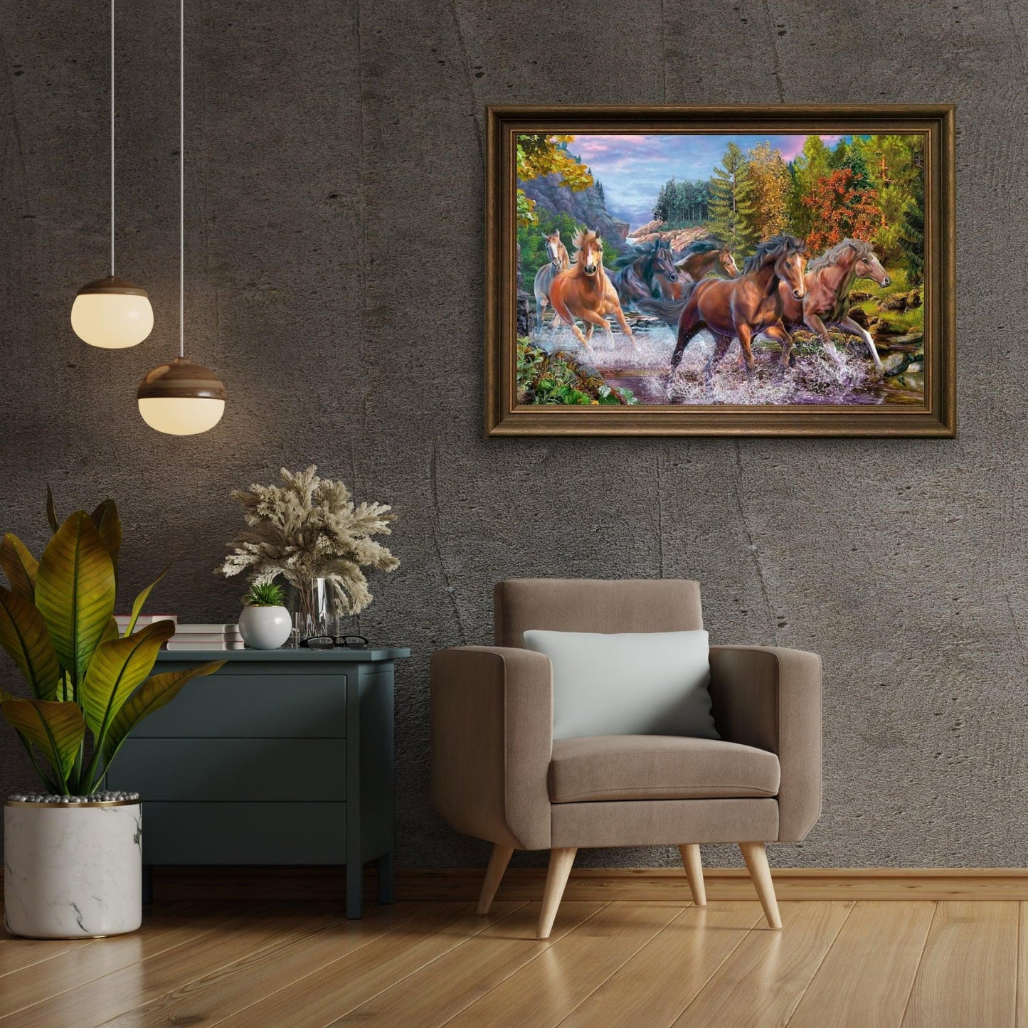 Diamond Painting Biegnące konie - SEOS Shop ®