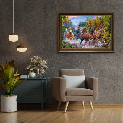Diamond Painting Biegnące konie - SEOS Shop ®