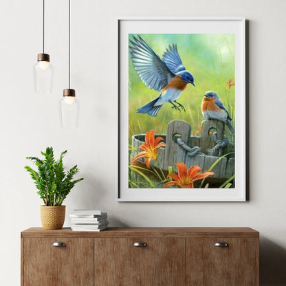 Diamond Painting Czerwone Ptaszki - SEOS Shop ®