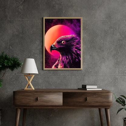 Diamond Painting Ptak Drapieżny W Nocy - SEOS Shop ®
