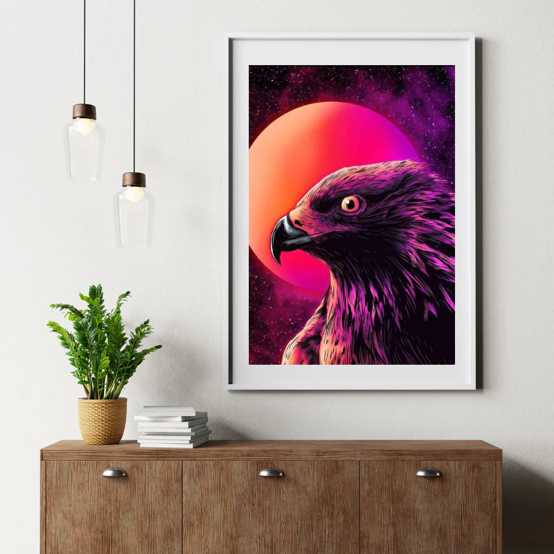 Diamond Painting Ptak Drapieżny W Nocy - SEOS Shop ®