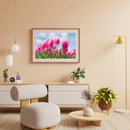 Diamond Painting Różowe tulipany - SEOS Shop ®