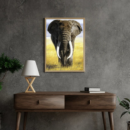 Diamond Painting Safari Słoń z kłami - SEOS Shop ®