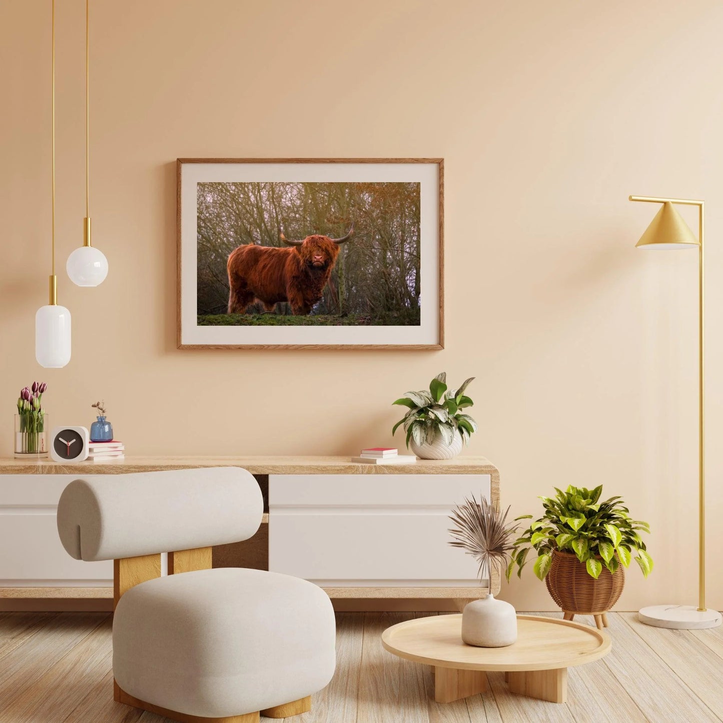 Diamond Painting Szkocki wyżłobek - Szkocki wyżłobek w wieczornym słońcu - SEOS Shop ®