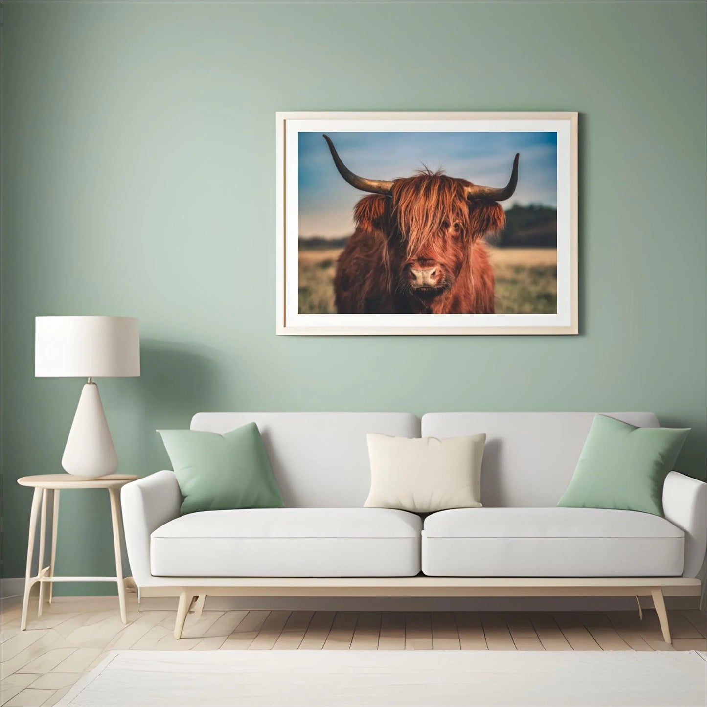 Diamond Painting Szkocki Highlander - Szkocki Highlander na wolności - SEOS Shop ®