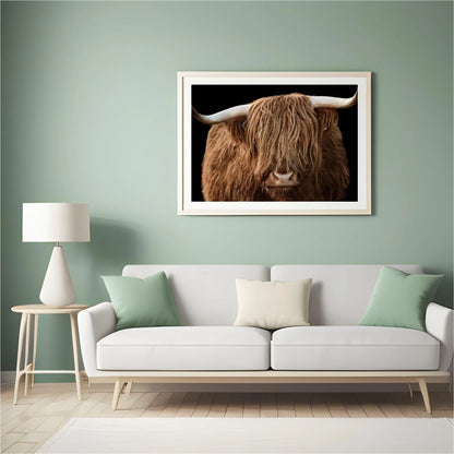 Diamond Painting Szkocki Highlander - Szkocki Highlander z bliska - SEOS Shop ®