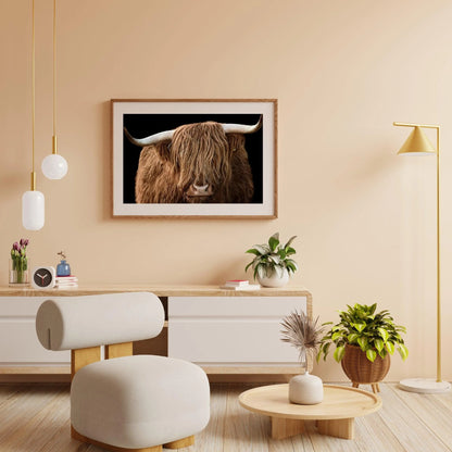 Diamond Painting Szkocki Highlander - Szkocki Highlander z bliska - SEOS Shop ®