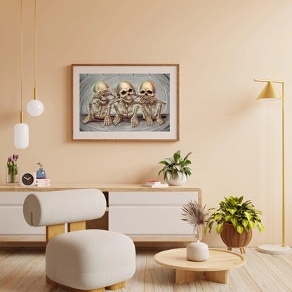 Diamond Painting Szkielety - SEOS Shop ®