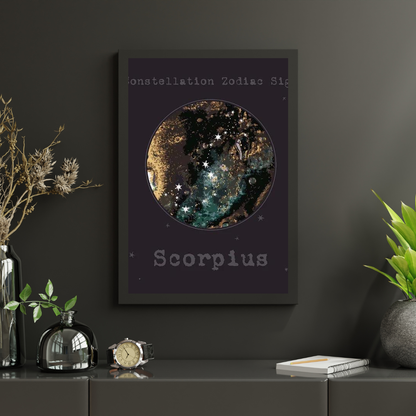 Diamond Painting Znak Zodiaku - Skorpion - SEOS Shop ®