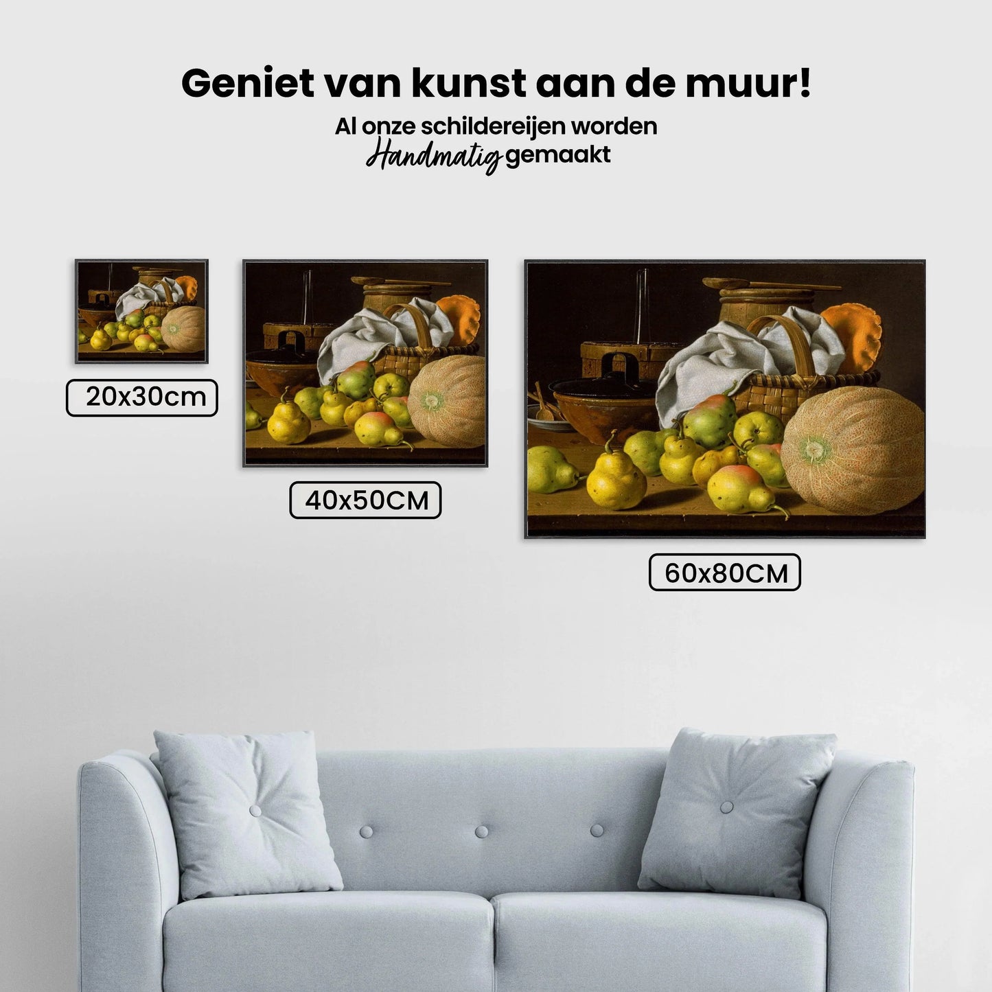 Diamond Painting Martwa Natura z melonem i gruszkami - SEOS Shop ®