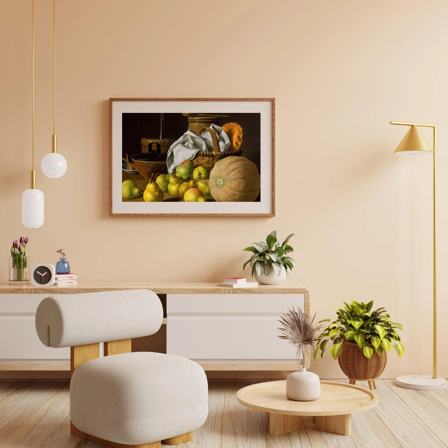 Diamond Painting Martwa Natura z melonem i gruszkami - SEOS Shop ®