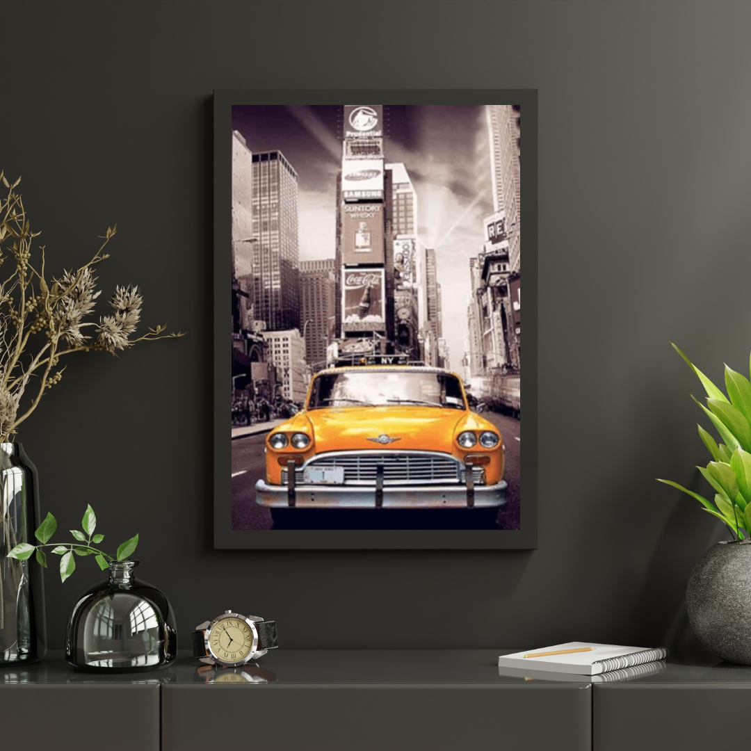 Diamond Painting Taxi w Nowym Jorku - SEOS Shop ®