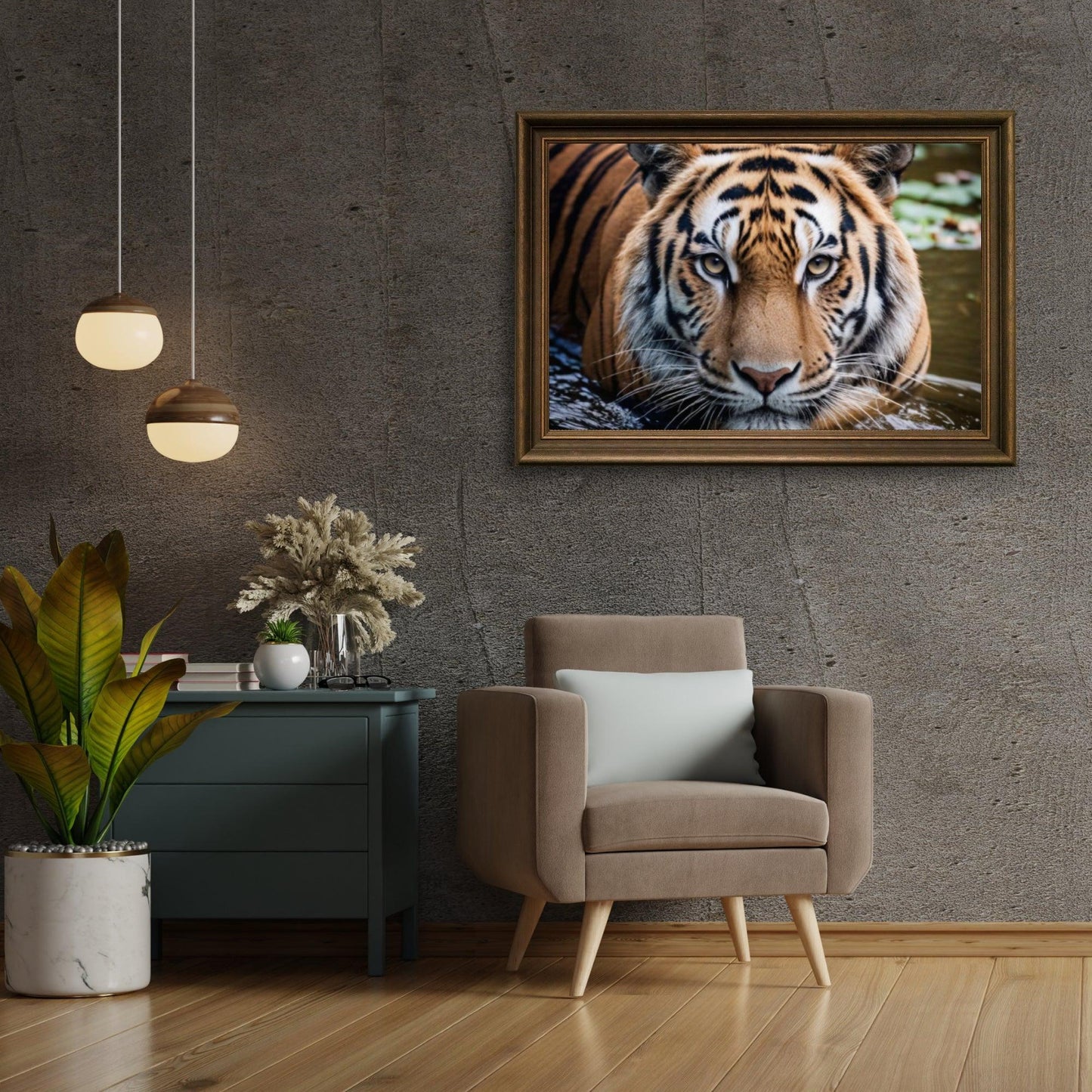 Diamond Painting Tygrys w wodzie - SEOS Shop ®